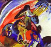 Kandinsky, Wassily - Improvisation 12 (Rider)